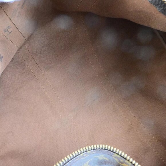 LOUIS VUITTON Keepall 50 Travel Hand Bag Monogram Leather Brown - Picture 12 of 16